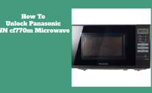 How To Unlock Panasonic NN cf770m Microwave