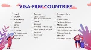 Countries You Can Travel to Without a Visa